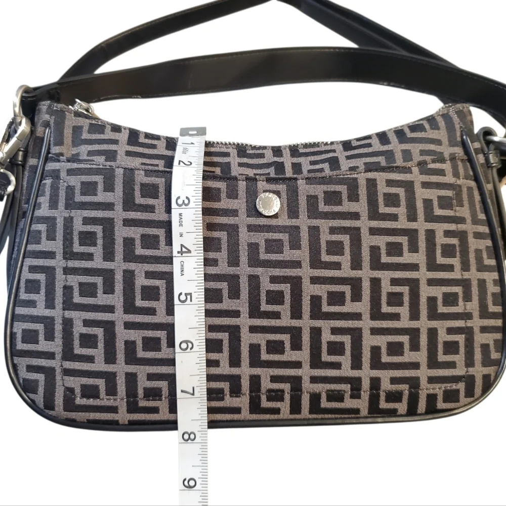 Fiorelli Women's Shoulder Bag Black Geometric Jacquard